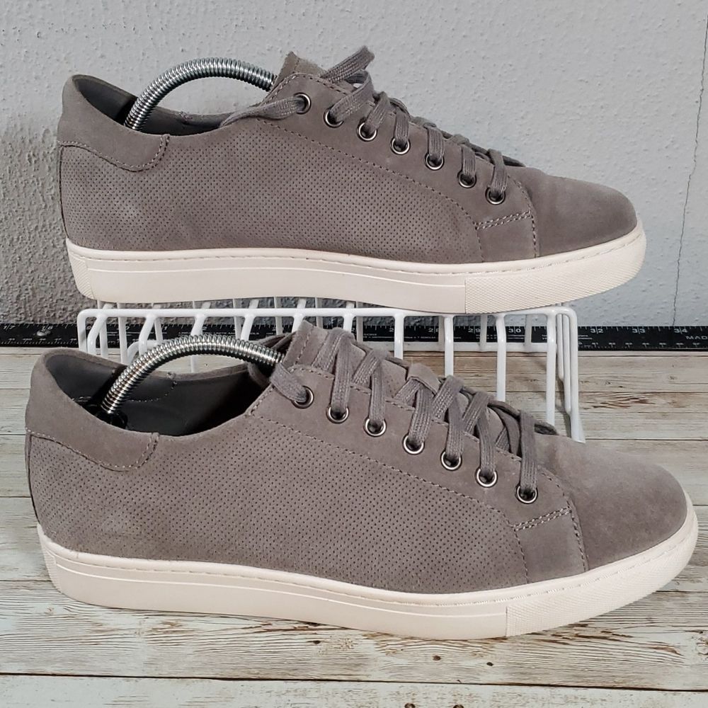 Trask Alder Perforated in Grey Gray Suede Size‎ 9½